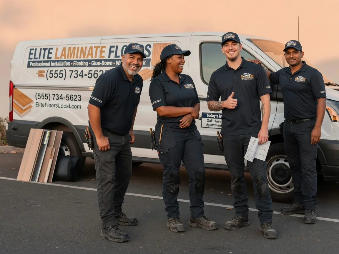 Laminate flooring installation company in Forest, OH